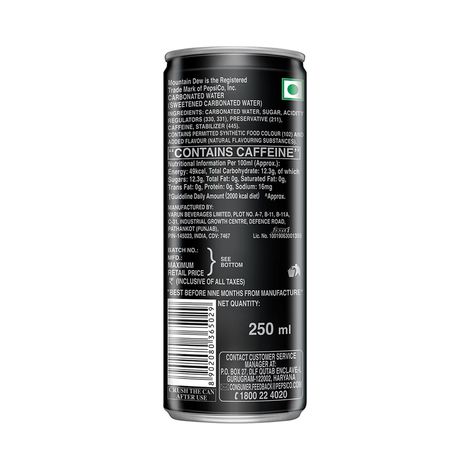 Mountain Dew Lemon Soft Drink Combo