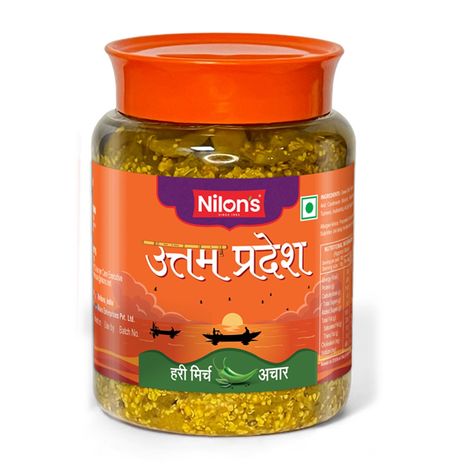 Nilon's Uttam Pradesh Green Chilli Pickle