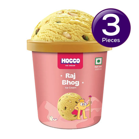 Hocco Rajbhog Jumbo Ice Cream Cup Combo