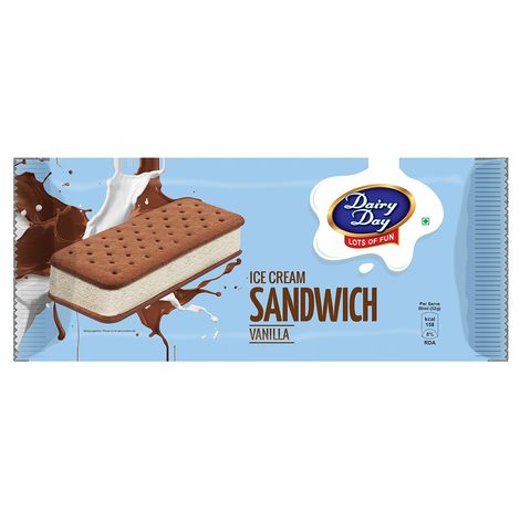 Dairy Day Vanilla Ice Cream Sandwich Combo 
