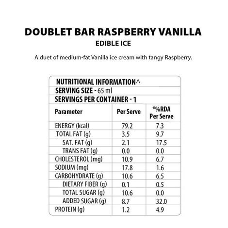 Baskin Robbins Raspberry Vanilla Doublet Bar Ice Cream Stick