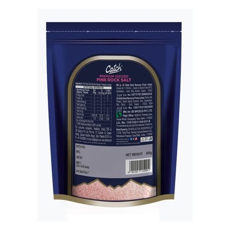 Catch Premium Iodized Pink Rock Salt