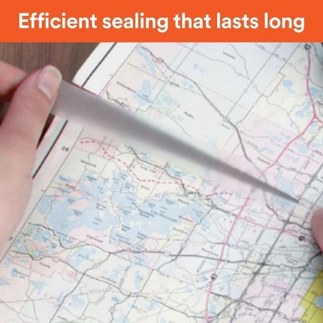 Scotch Transparent Tape - Polypropylene Yellow, Clear Tape | 2.4 mm x 25 m