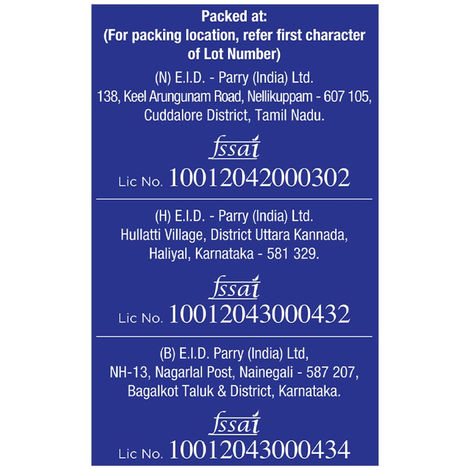 Parrys White Label Sugar