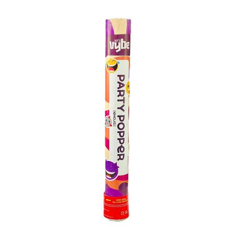 Let's Vybe Party Popper Emojis