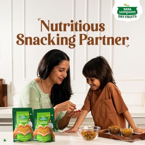 Tata Sampann 100% Pure Premium Raisins/Kishmish Seedless