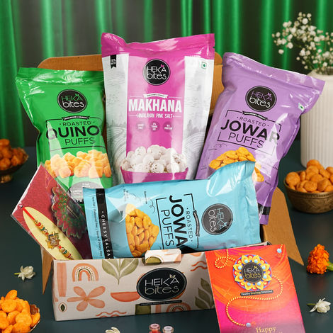 Heka Bites Gift Box- Dry Fruits & Snacks
