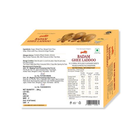 Daadi's Badam Laddoo Pure Ghee