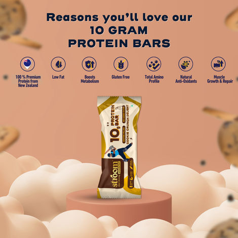Stroom Cookie Crunch Delight 10G Protein Bars