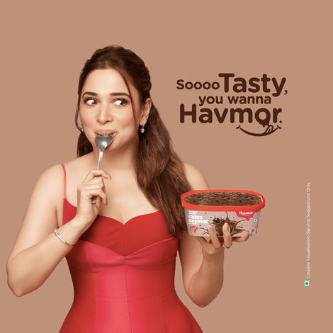 Havmor Choco Brownie Ice Cream Tub