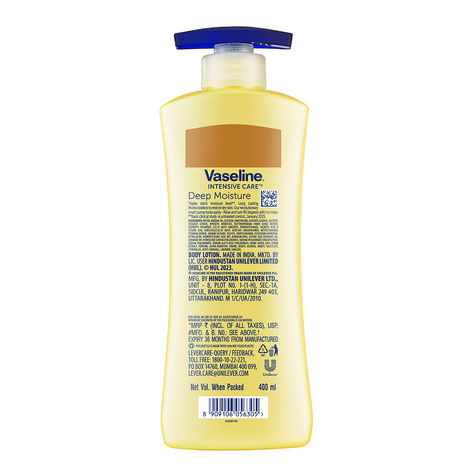 Vaseline Deep Moisture Serum In Lotion Enriched With Glycerin For Nourished Soft Skin