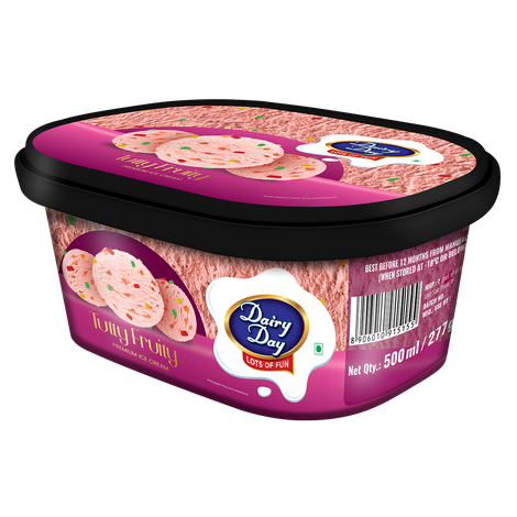 Dairy Day Tutti Frutti Ice Cream Tub