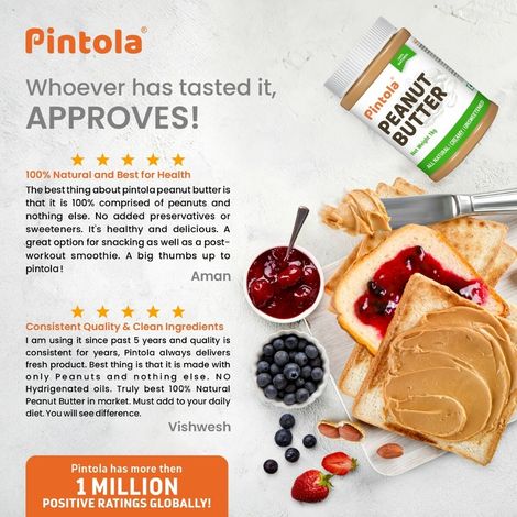 Pintola All Natural Peanut Butter Creamy