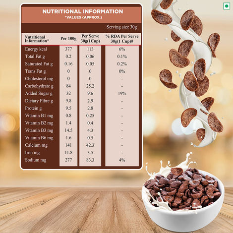 Kwality Choco Flakes - Made With Whole Wheat Zero% Maida