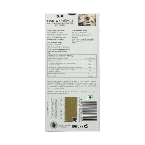 Lindt Swiss Classic Milk Chocolate