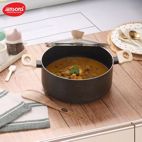 Jensons Cuisine Deep Casserole / Biryani Pot 28 cm