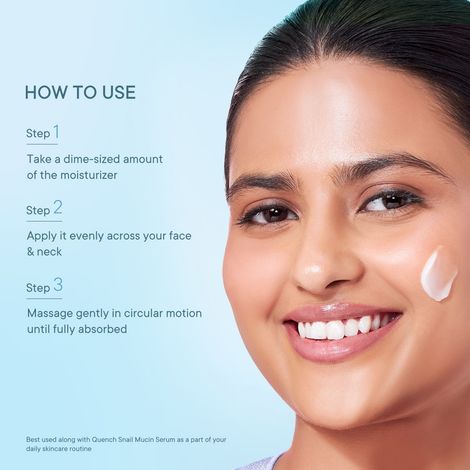 Quench Botanics 92% Snail Mucin Collagen Boost Moisturizer