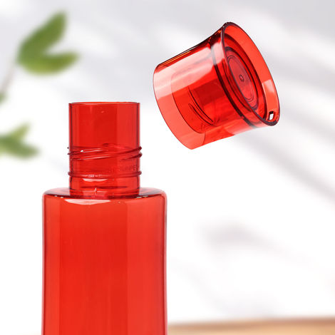 Steelo Plastic Selina Bottle | Red - 1 L Combo