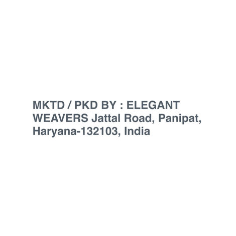 Elegant Weavers Printed Double Bedsheet With 2 Pillow Cover - Ruby | 220cm x 240 cm