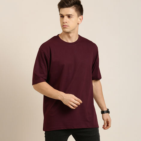 Dillinger Men's Oversized T-shirts | DLMOV125WINE | Wine - L