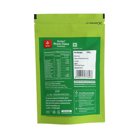 Bolas Black Arabian Dates