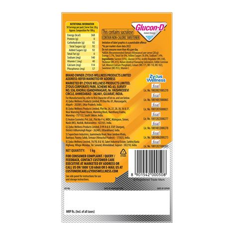 Glucon D Mango Blast Glucose Powder