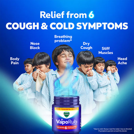 Vicks Vaporub - Relief for Cold, Cough, Congestion