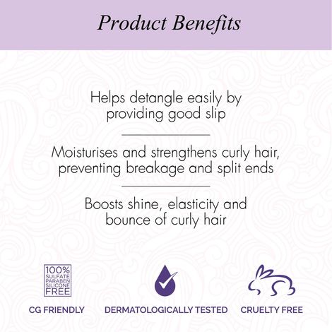 Curl Up Curl Hydrating Conditioner | For Wavy & Curly Hair | Sulphate Paraben & Silicone Free