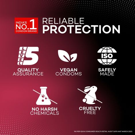 Manforce Extra Dotted (1740 Dots) Litchi Flavoured Condoms