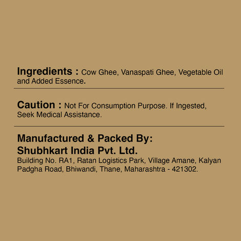 Darshana Puja Ghee | Shubhkart