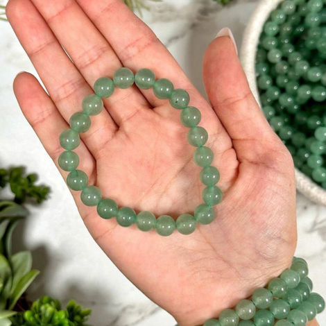 Seetara Green Aventurine Bracelet for Luck & Abundance