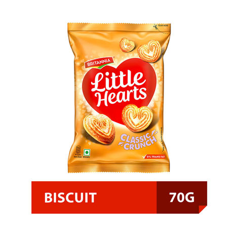 Britannia Little Hearts Classic Crunch Biscuits