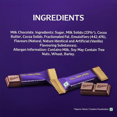 Cadbury Dairy Milk Mini Treats Chocolate Pack