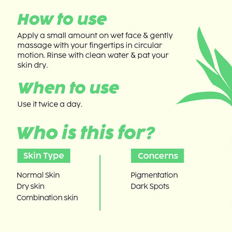 Plix Pineapple Juicy Cleanser with Niacinamide for De-pigmentation