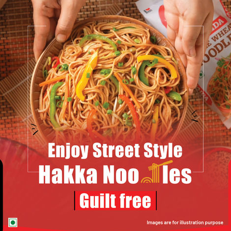 Ching's Secret Whole Wheat Noodles | No Maida | Air Dried-Not Fried | High Fiber Atta Noodles