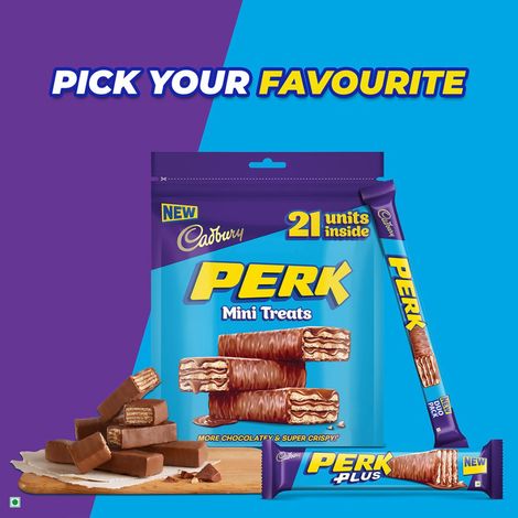 Cadbury Perk Mini Treats Chocolate coated Wafers