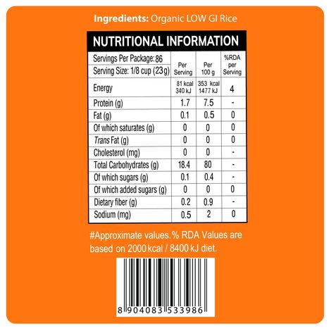24 Mantra Organic Low Gi Rice