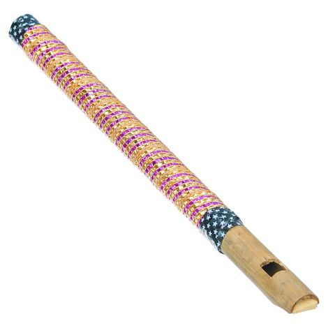 Decorative Krishna Flute for Kids | Basuri Flute Musical Instrument | 9 Inch | Krishna Janmastami Special (Ecraftindia)