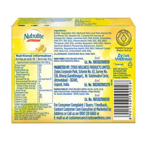 Nutralite Premium Fat Spread