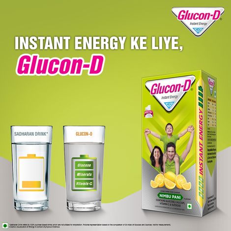Glucon D Nimbu Pani Instant Drink Mix