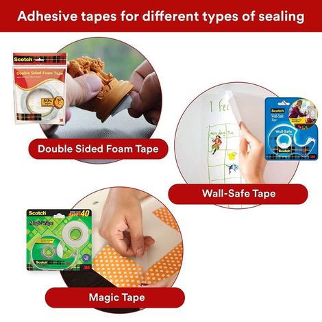 Scotch BOPP Packaging Tape - Polypropylene Transparent Tape | 5 cm x 50 m