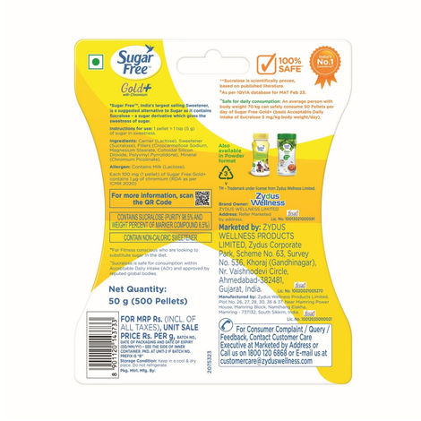 Sugarfree Gold+ Low Calorie Sweetener