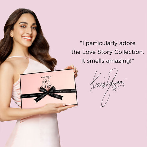 Kimirica Love Story Experience Set | Luxury Bath & Body Selfcare Gift Set for Women