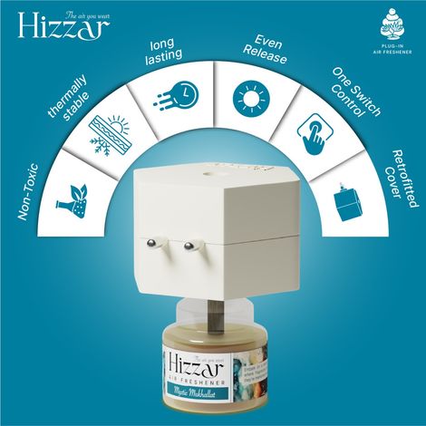 Hizzar Plug - In Diffuser Kit (Plug + 1 Refill) - Mystic Mukhallat