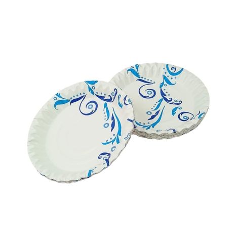 Naturepac Printed Paper Plate - 7 Inch Assorted