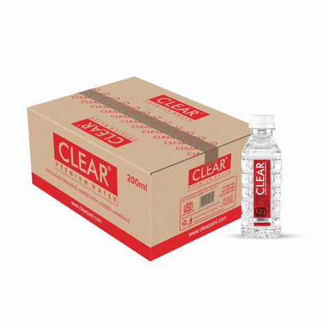 Clear Packaged Drinking Water