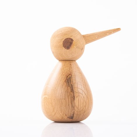 Gibox Handcrafted Wooden Bird Tall