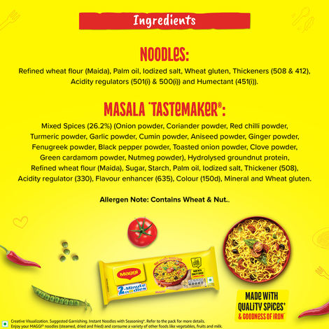 MAGGI 2-Minute Instant Noodles | Masala Noodles | Made With Quality Spices