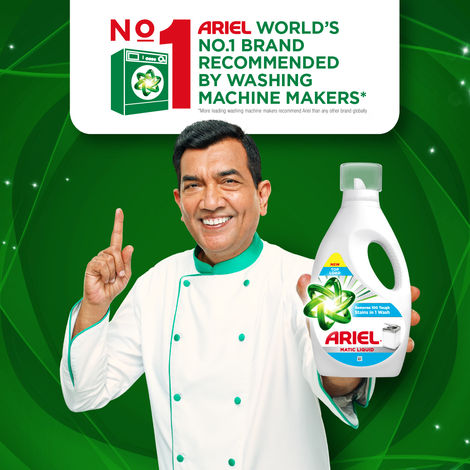 Ariel Stain Removal Top Load Washing Machine Detergent Liquid