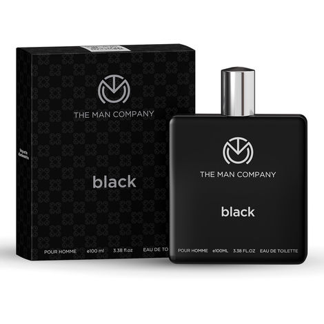 The Man Company Black EDT Perfume for Men | Long Lasting I Gifts for him